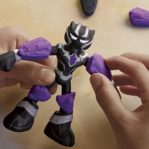 Play-Doh Black Panther, Sharp Claws with Flexible Figure and Modeling