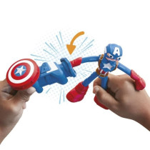 Play-Doh Captain America, Stamper Shield set with flexible figure, acc