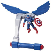 Captain America Flight Controls Figure, Marvel Epic Hero Series Captai