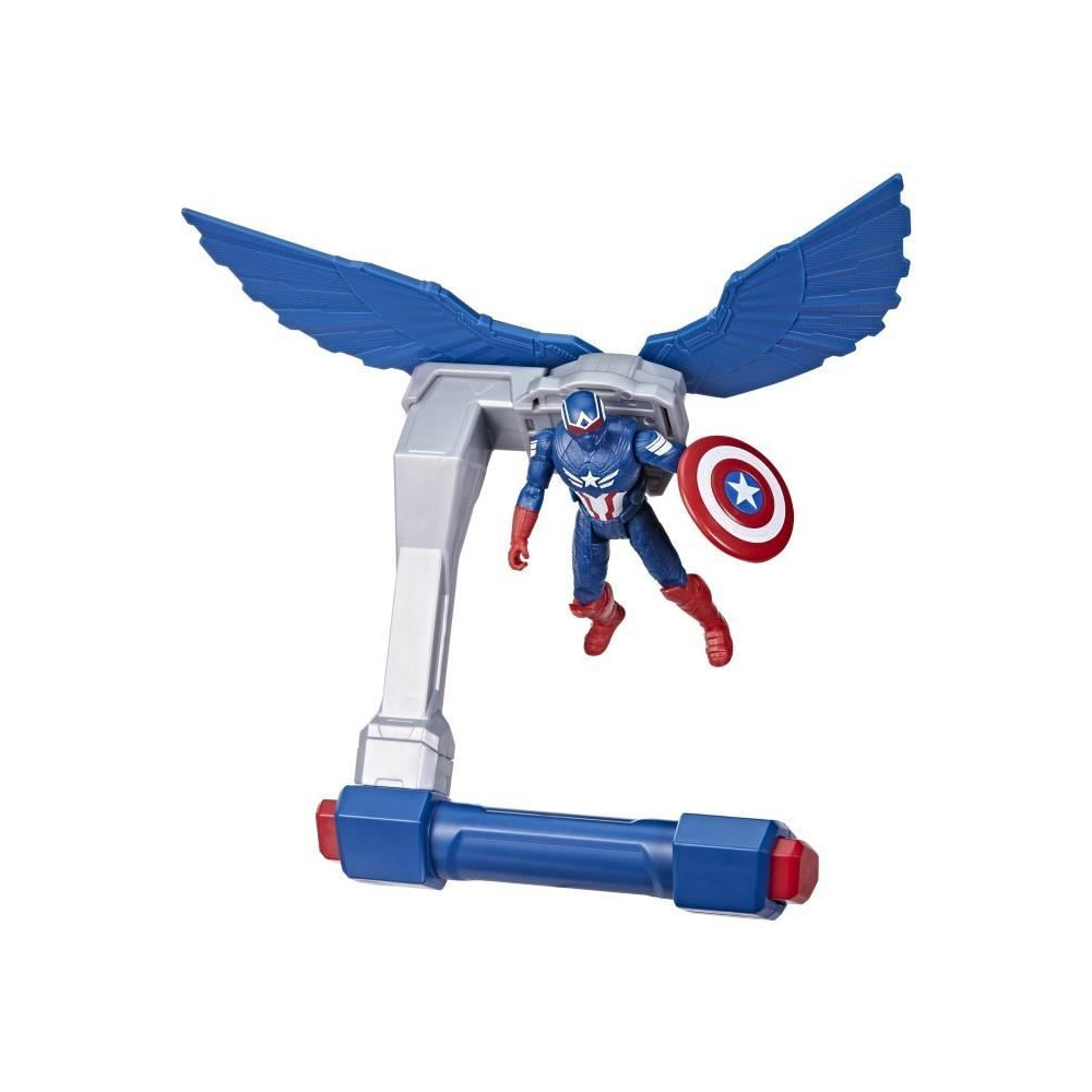 Captain America Flight Controls Figure, Marvel Epic Hero Series Captai