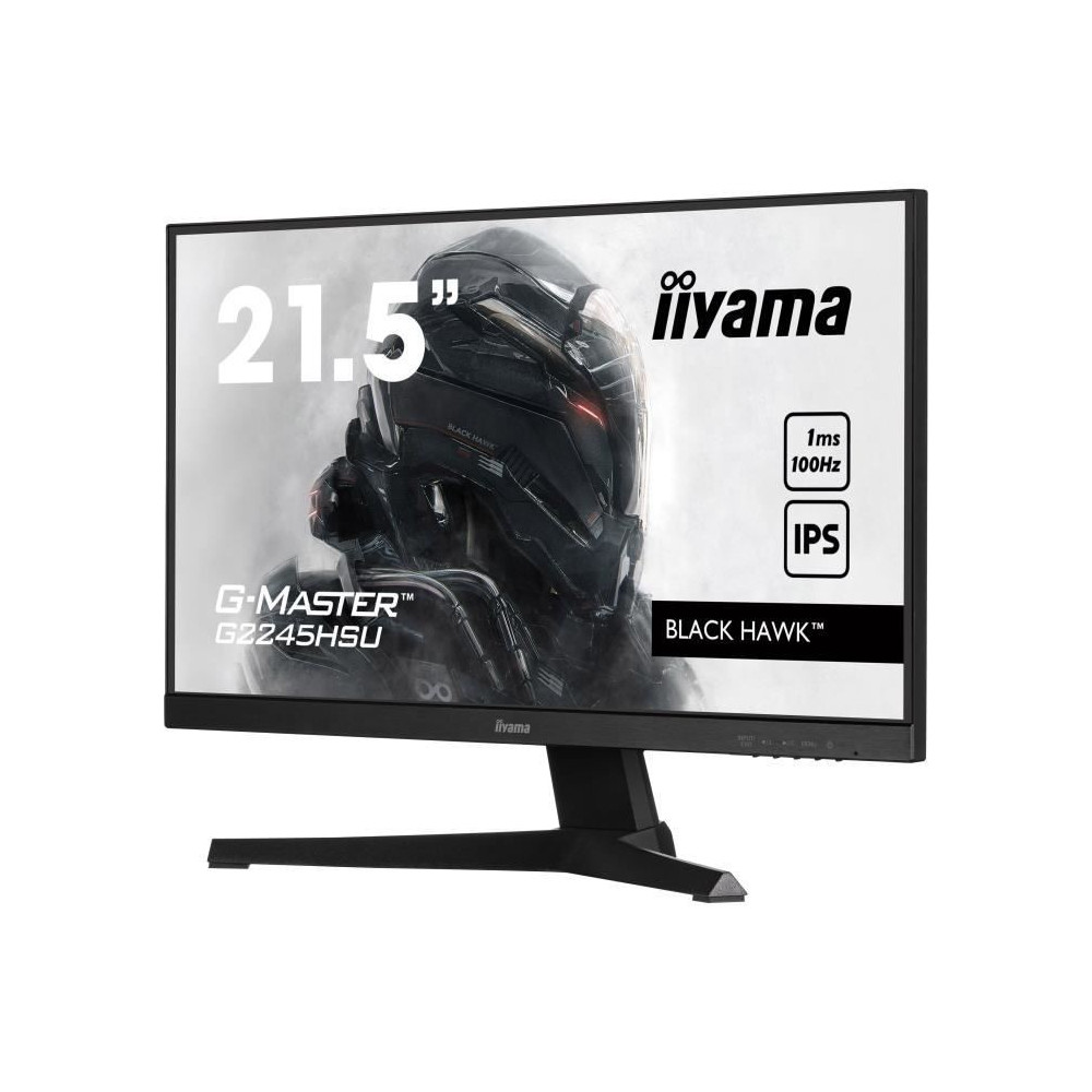 Écran PC - IIYAMA - G2245HSU-B2 - 22,5 FHD - IPS - 100Hz - 1ms - HDMI