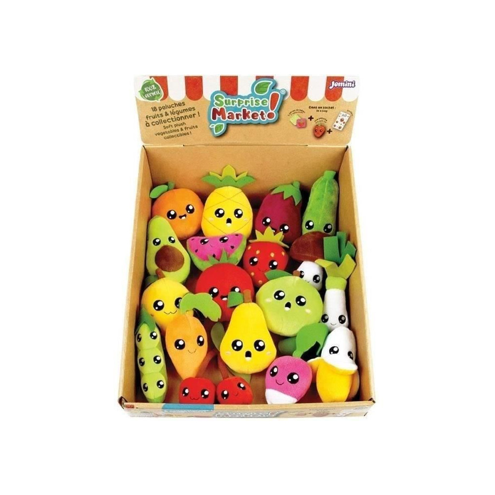 Set of 18 surprise bags - JEMINI - Surprise Market - Fruit or vegetabl