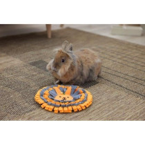 Sniffing mat for rabbits - KERBL - Ø25 cm - Playful grip - Non-slip