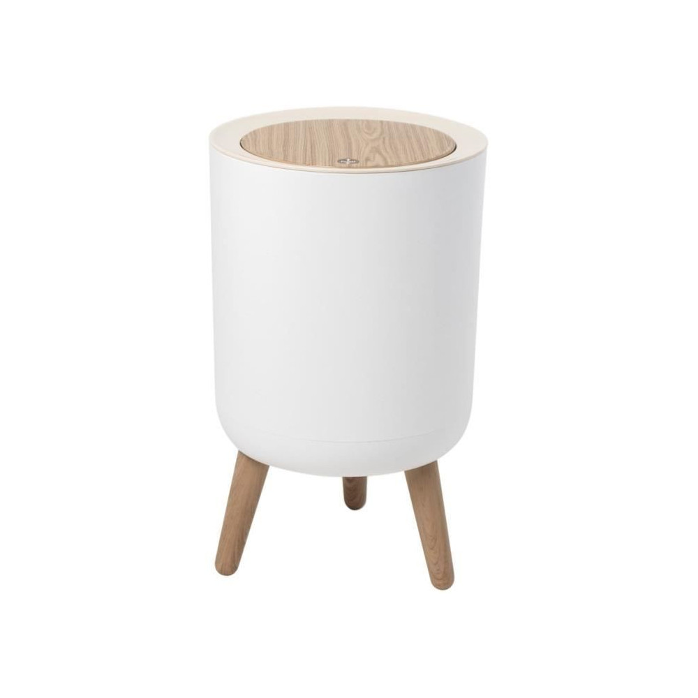 Bathroom push floor trash can - MALMO - KITCHEN MOVE - 7 L - Push open