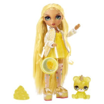 Rainbow High Fashion Doll with Slime Kit and Pet - Sunny (Yellow) - 28