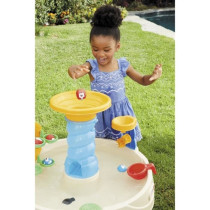 Table de Jeux d'Eau Bleue - LITTLE TIKES - Table d'Eau Spirale - PVC -