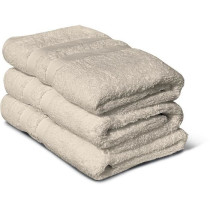 Set of 3 towels - LOVELY HOME - 3 Towels 50 x 100 cm - Beige