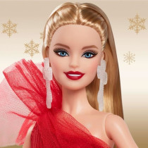 BARBIE Doll Merry Christmas Blonde HRM61