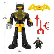 Fisher-Price-DC Super Friends Batman dans son Exosquelette-robot - Ima