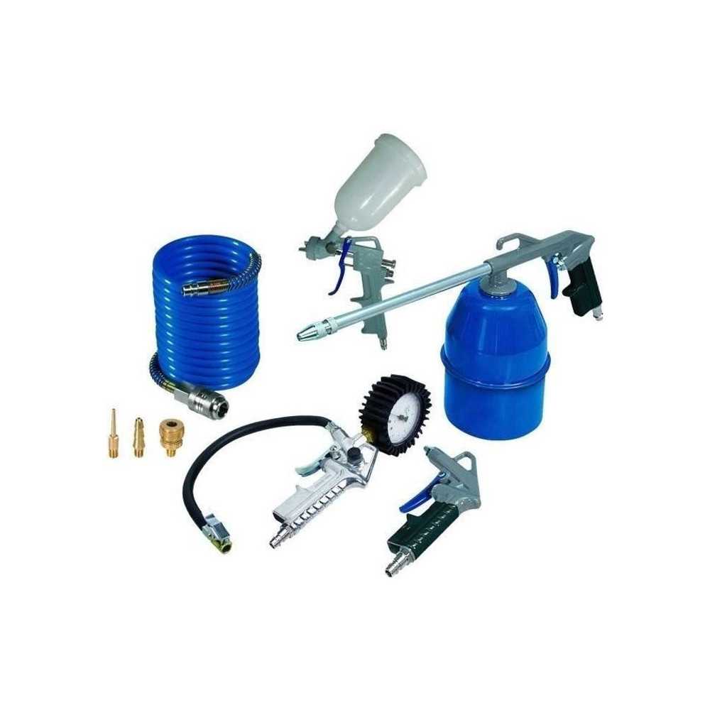 MICHELIN Kit of 8 accessories for any compressor on tank