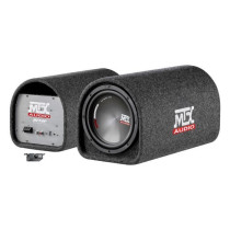 Active tube enclosure with subwoofer - MTX AUDIO - RTT8P - 20cm reflex