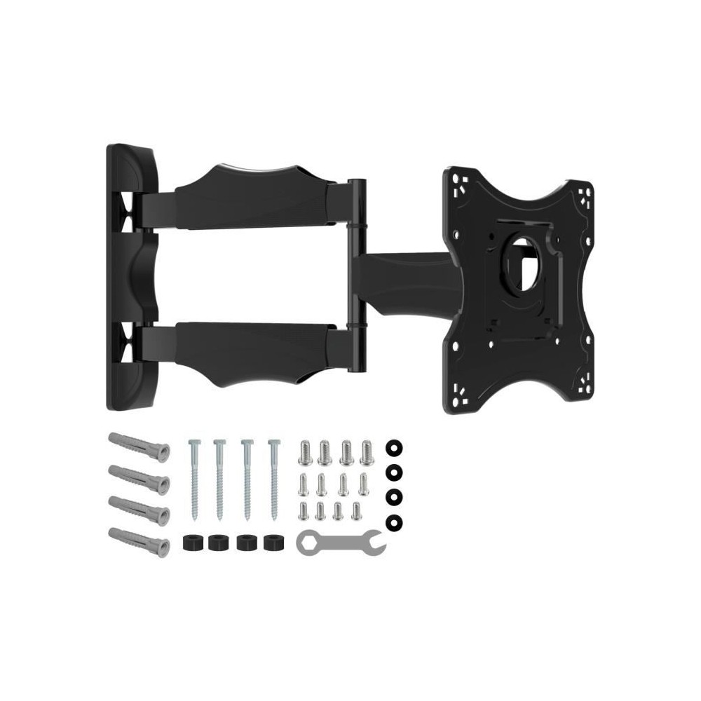 NANOOK Full Motion Tilt TV Wall Mount Bracket for 19-43 Inch TVs - Wal