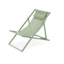 Chilienne PAROS - Structure en acier - L 63 x P 104 x H 85 cm Vert kak