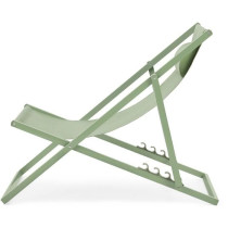 Chilienne PAROS - Structure en acier - L 63 x P 104 x H 85 cm Vert kak