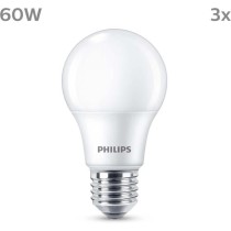 LED Bulb - PHILIPS - 60 W - E27 - Warm White - Frosted - Non-Dimmable