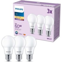 LED Bulb - PHILIPS - 60 W - E27 - Warm White - Frosted - Non-Dimmable