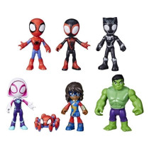 Spidey box set of 7 collectible figurines, Marvel Spidey and His Amazi