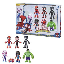 Spidey box set of 7 collectible figurines, Marvel Spidey and His Amazi