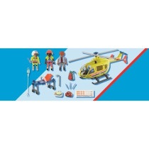 PLAYMOBIL - 71203 - City Action Les Subcutors - Rescue helicoptere