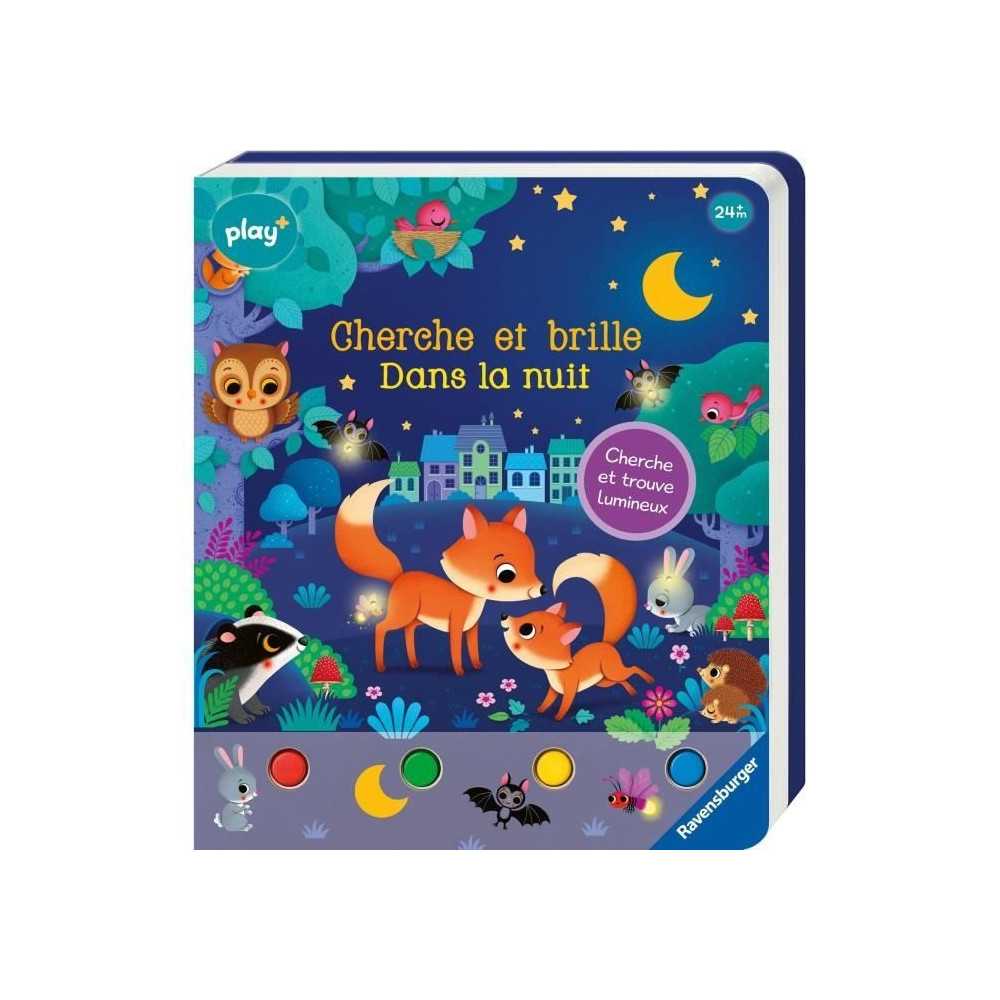 Ravensburger play+, Seek and shine - In the night, Book, Early childho