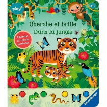 Ravensburger play+, Seek and shine - In the jungle, Book, Early childh