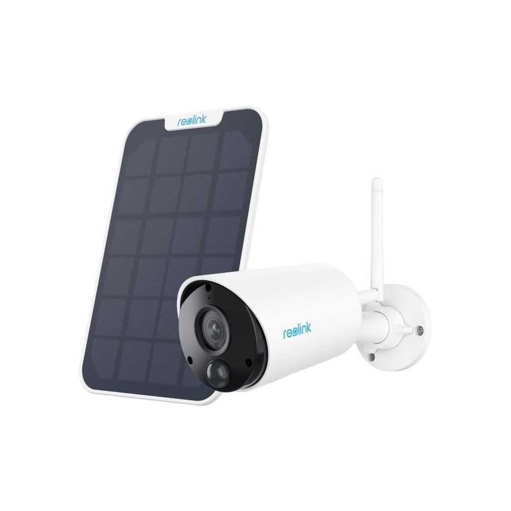 Outdoor camera - REOLINK - B320 - Solar panel - White