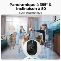 Indoor camera - REOLINK - E330 - 5MP - White