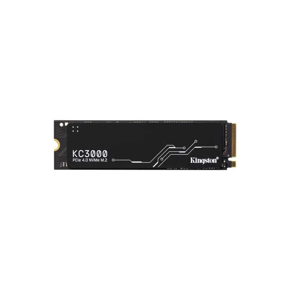 KINGSTON - Internal SSD - KC3000 - 1024GB - M.2 NVMe (SKC3000S/1024G)