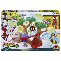 Spidey Dino-Webs Forest Base Playset, Superhero Figures and Accessorie