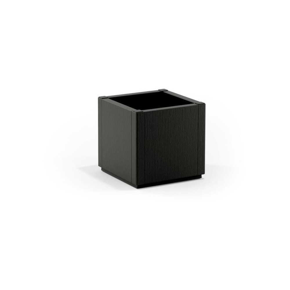 Flower box - ETHICA - Graphite - Square - 38 L - STEFANPLAST