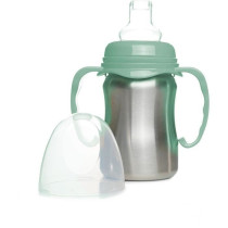 Tasse d'apprentissage - THERMOBABY - Inox - 180 ml - Vert Cactus - Erg