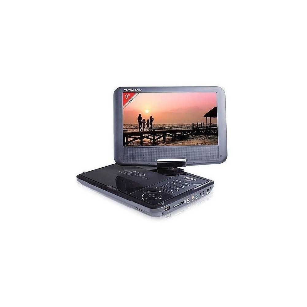 THOMSON THP359 Portable DVD Player - 9 '' Rotating Screen - USB / SD P