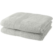 Set of 2 TODAY towels 50x90 cm 100% Cotton - Chalk