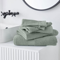 TODAY Essential - Set of 10 hand towels 50x90 cm 100% Cotton, Celadon