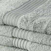 TODAY Essential - Set of 10 hand towels 50x90 cm 100% Cotton, Celadon