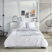 Parure de lit - TODAY - JAVA - 2 personnes - 240x220 cm - Coton - Impr