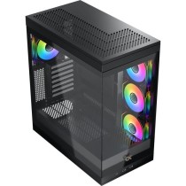 PC Case - XIGMATEK - META - Mid Tower - E-ATX - Tempered Glass - ARGB