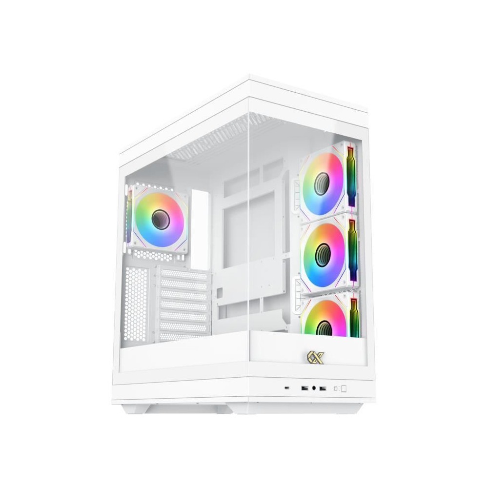 PC Case - XIGMATEK - META Arctic - Mid Tower - E-ATX - Tempered Glass