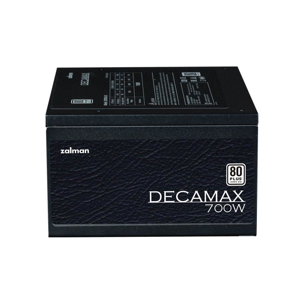 PC Power Supply - ZALMAN - DecaMax 700W - 80Plus - Non-Modular - 120mm