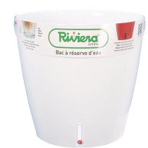 Riviera Round Pot Eva New Plastic - Ø 46 cm - 49 L - White