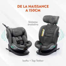 Siege auto - BABYAUTO - XPERTA BLACK LINE - De la naissance a 12 ans -