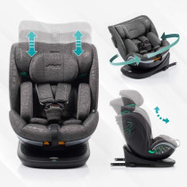 Siege auto - BABYAUTO - XPERTA BLACK LINE - De la naissance a 12 ans -