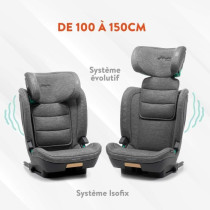 Siege auto - BABYAUTO - CAPAX BLACK LINE - 4-12 ans - I-Size - 100-150