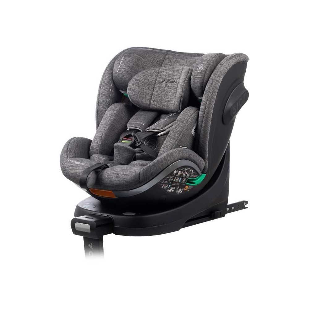 Siege auto - BABYAUTO - SCUDDA GREY DOBBY - De la naissance a 12 ans -