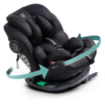 Siege auto - BABYAUTO - GYRO BLACK LINE EMBOSSED - De la naissance a 1