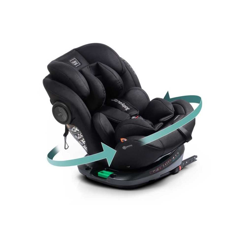 Siege auto - BABYAUTO - GYRO BLACK LINE EMBOSSED - De la naissance a 1