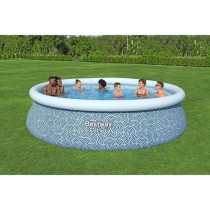 Kit Piscine gonflable BESTWAY - Fast Set™ - 457 x 107 cm - Ronde (Fi