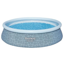 Kit Piscine gonflable BESTWAY - Fast Set™ - 457 x 107 cm - Ronde (Fi