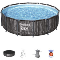 Kit Piscine hors sol tubulaire BESTWAY Steel Pro Max™ - 427 x 107 cm