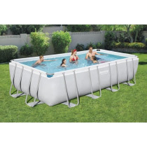 Kit Piscine hors-sol tubulaire BESTWAY - Power Steel - 549 x 274 x 122